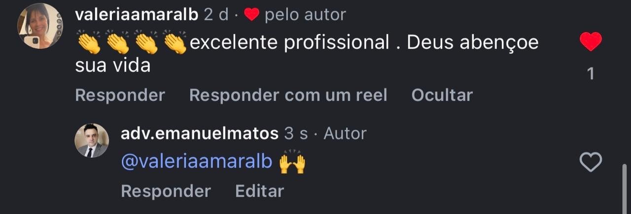 Depoimento de cliente 1